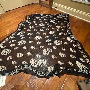 Alexander McQueen Skull Scarf